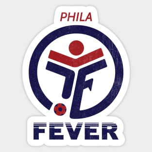 Defunct Philadelphia Fever Soccer Sticker